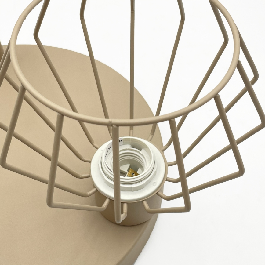 Plafonieră aplicată AUDREY 3xE27/15W/230V bej