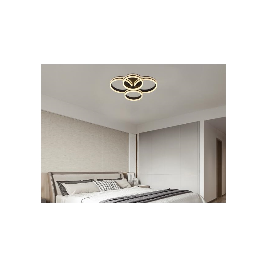 Plafonieră aplicată dimabilă LED/150W/230V 3000-6500K + telecomandă