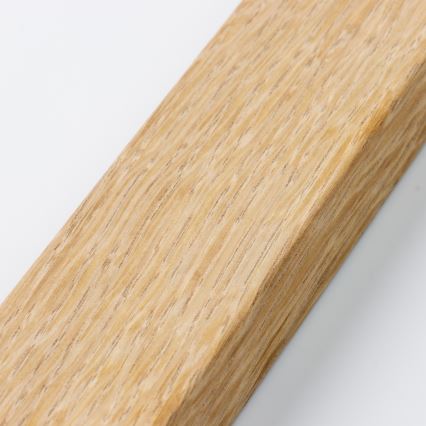 Eglo - Panou LED aplicat SALOBRENA-C WOOD LED RGBW dimabil, 34W/230V, 2700-6500K, 34x124 cm, maro + telecomandă