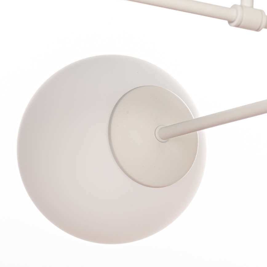 Plafonieră aplicată MOON 4xE27/15W/230V crem