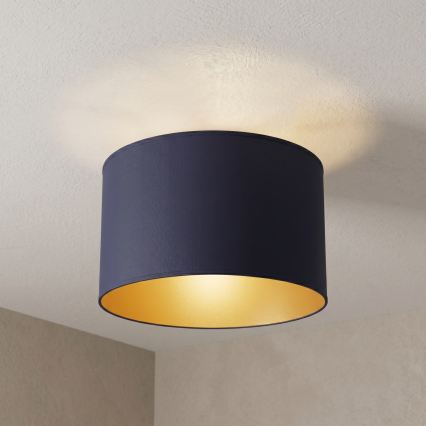 Plafonieră ARDEN, 1 x E27, 15 W, 230 V, Ø 40 cm, albastru