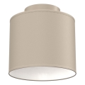 Plafonieră ARDEN 1xE27/15W/230V, Ø 18 cm, bej