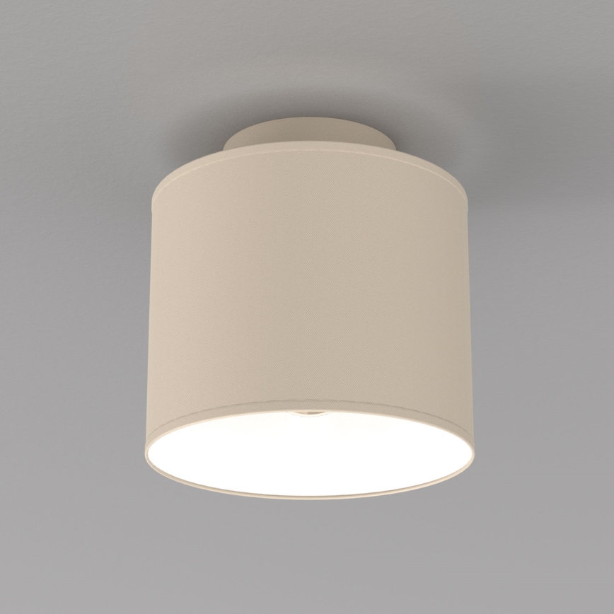 Plafonieră ARDEN 1xE27/15W/230V, Ø 18 cm, bej