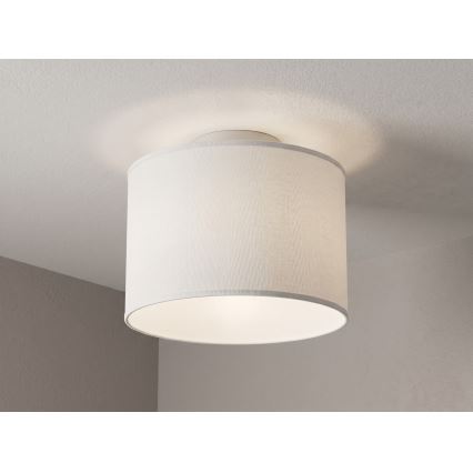 Plafonieră ARDEN 1xE27/15W/230V Ø 25 cm albă