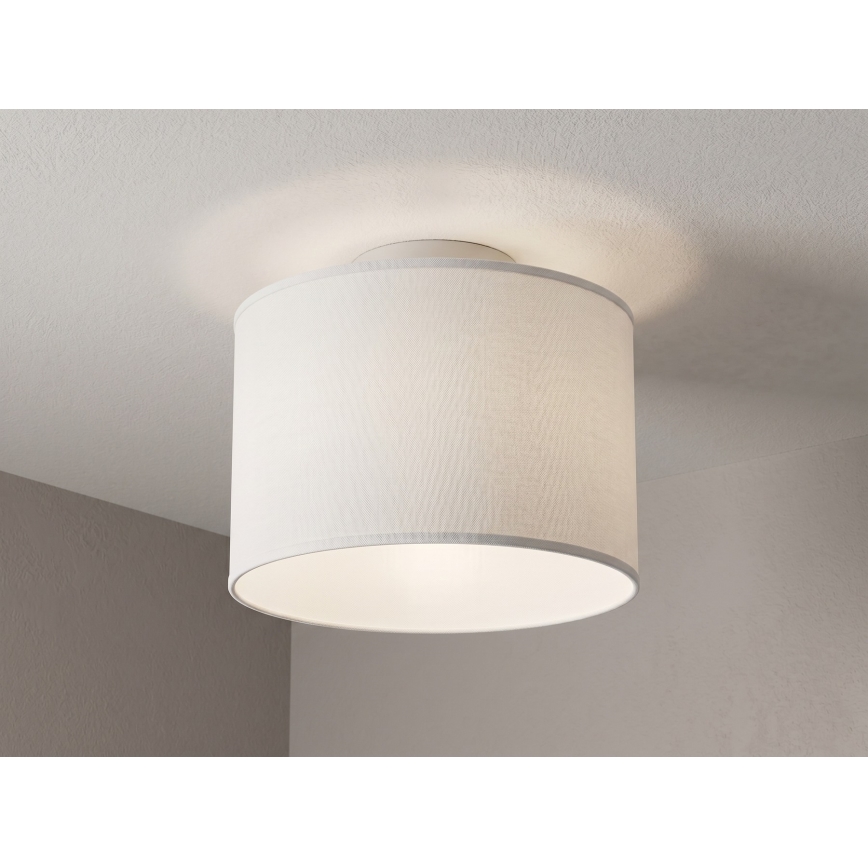 Plafonieră ARDEN 1xE27/15W/230V Ø 25 cm albă