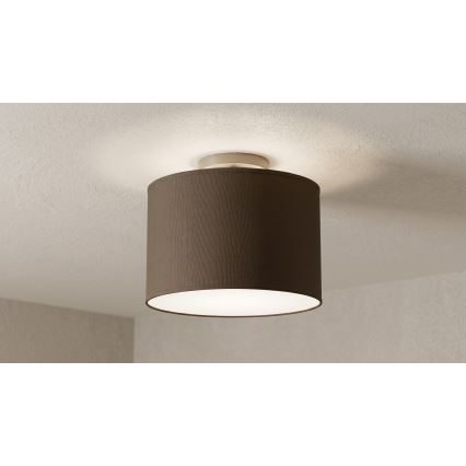 Plafonieră ARDEN 1xE27/15W/230V Ø 25 cm neagră