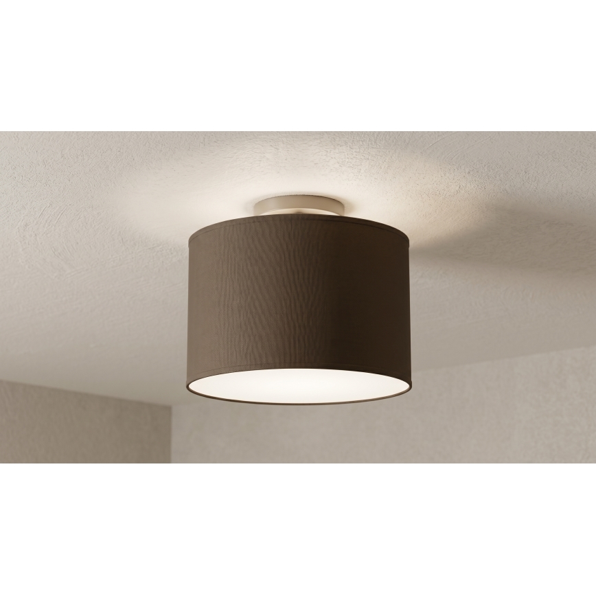 Plafonieră ARDEN 1xE27/15W/230V Ø 25 cm neagră