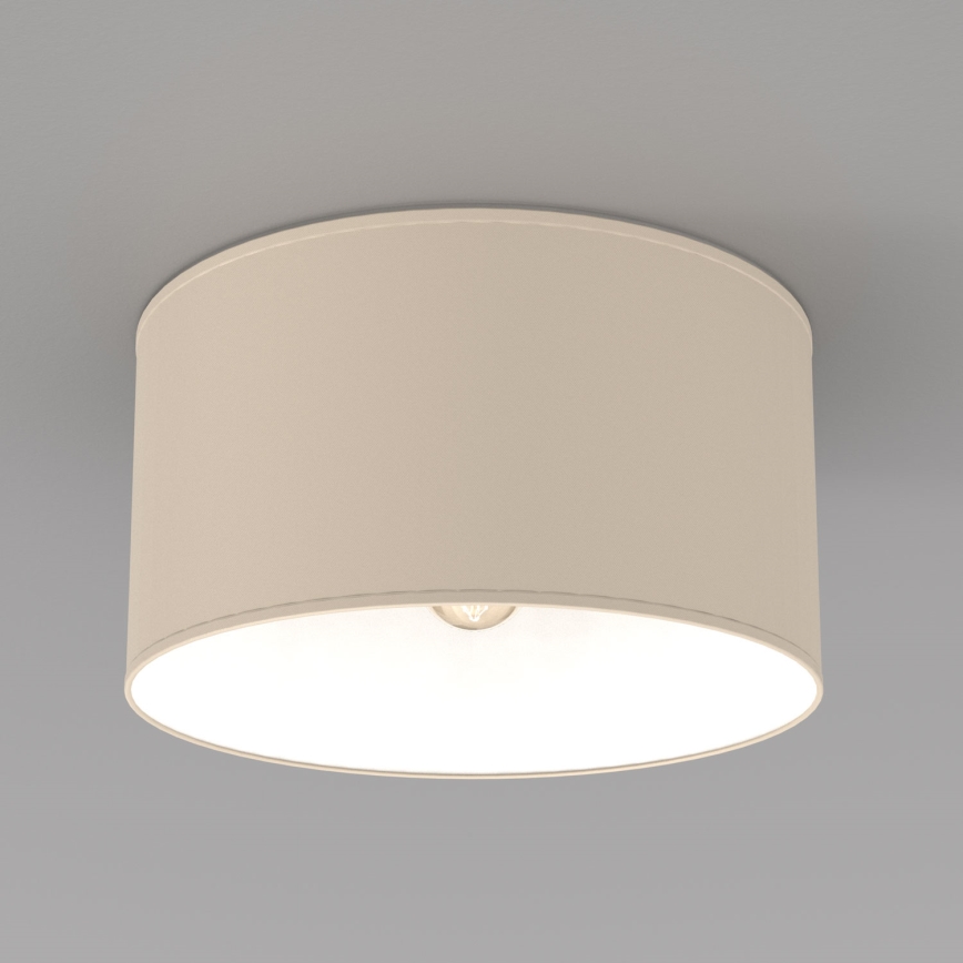Plafonieră ARDEN 1xE27/15W/230V, Ø 40 cm, bej