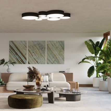 Plafonieră ARENA 4xE27/60W/230V neagră