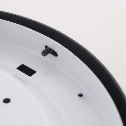 Plafonieră Argon 3081 DARLING 2xE27/15W/230V d. 25 cm negru