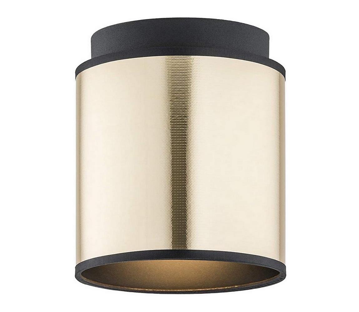 Plafonieră Argon 4247 HERMAN 1xE27/15W/230V alămie/neagră