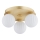 Plafonieră Argon 6305 PALOMA 3xE14/7W/230V auriu/alb