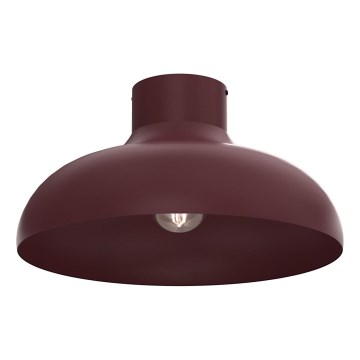 Plafonieră BASCA, 1xE27/15 W/230 V, Ø 40 cm, bordo