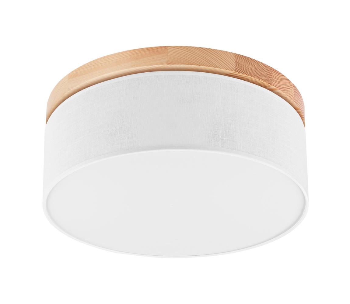 Plafonieră BELLADONNA 2xE27/15W/230V alb/pin Brilagi