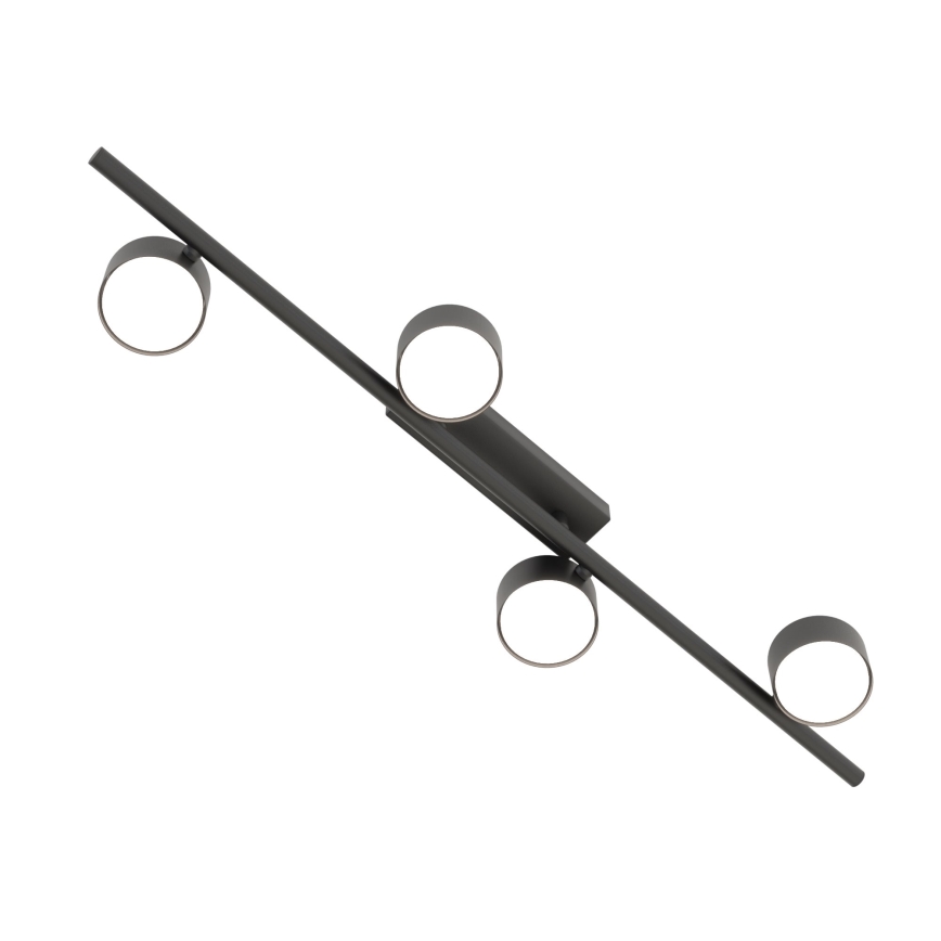 Plafonieră BET 4xGX53/12W/230V negru