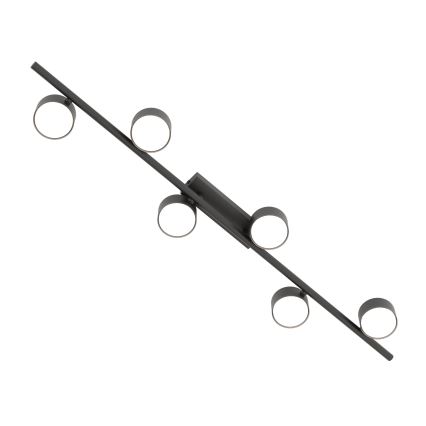 Plafonieră BET 6xGX53/12W/230V negru