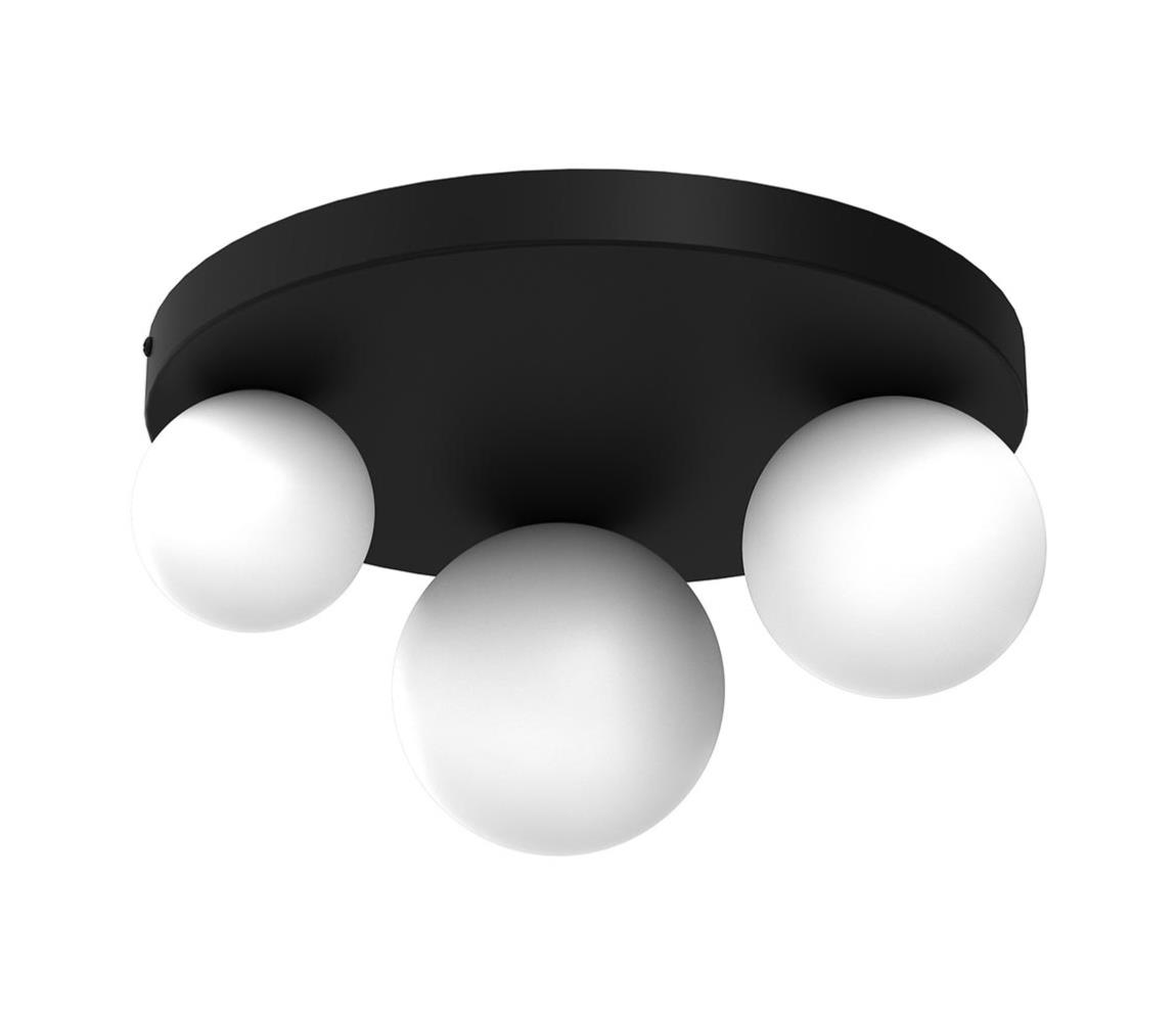 Plafonieră BIBIONE 3xG9/25W/230V neagră