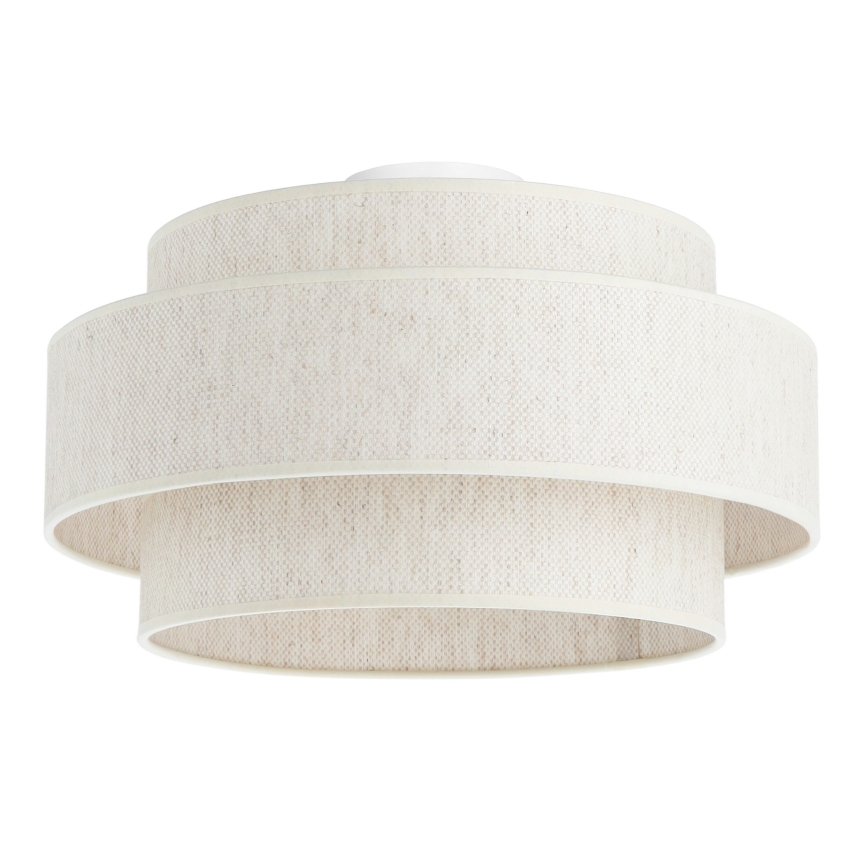 Plafonieră BOHO 1xE27/60W/230V Ø 40 cm albă