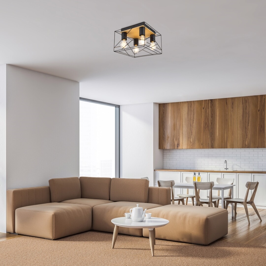 Plafonieră 4xE27/40W/230V Rabalux