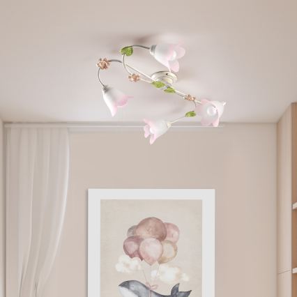 Plafonieră BOTTON DORO 4xE14/6W/230V ONLI