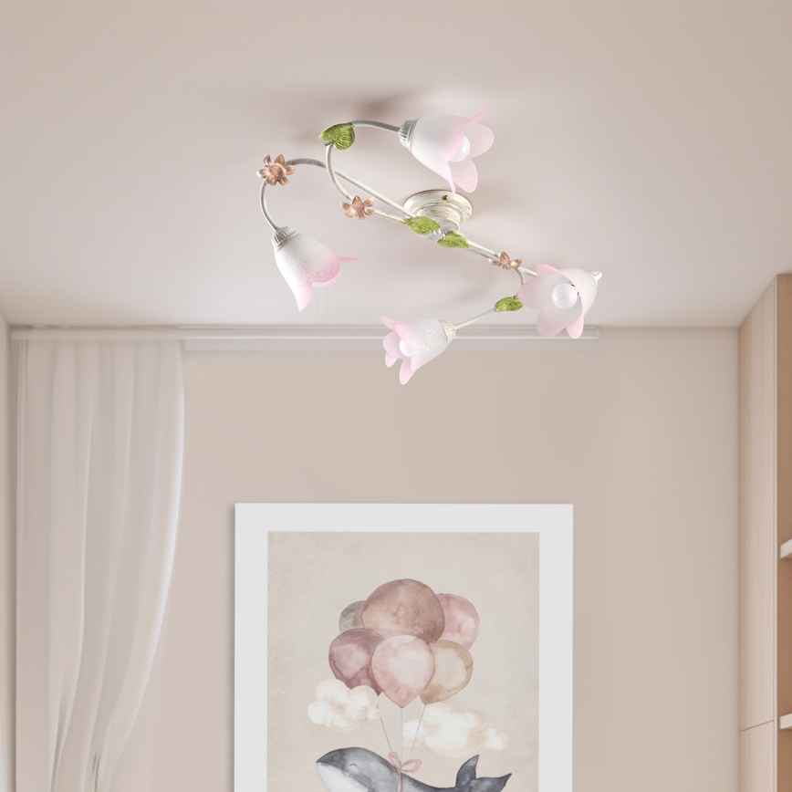 Plafonieră BOTTON DORO 4xE14/6W/230V ONLI