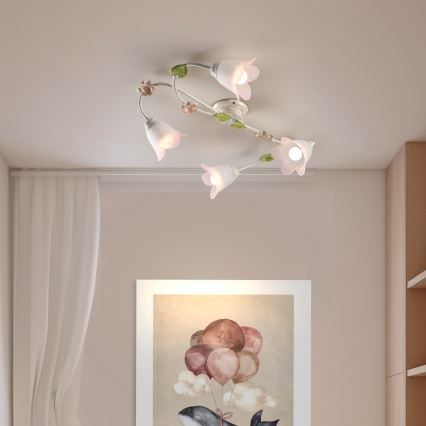 Plafonieră BOTTON DORO 4xE14/6W/230V ONLI