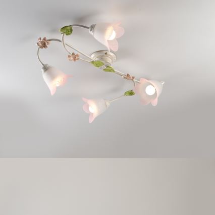 Plafonieră BOTTON DORO 4xE14/6W/230V ONLI