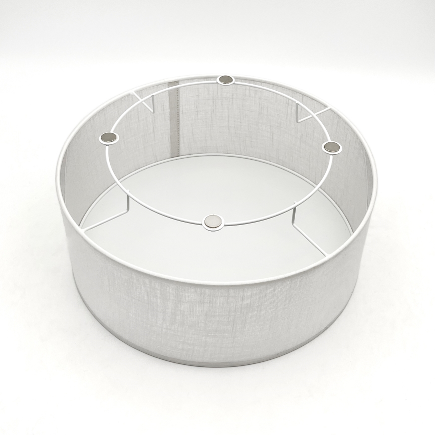 Plafonieră Brilagi BELLADONNA 1xE27/15W/230V d. 30 cm alb/stejar nuc