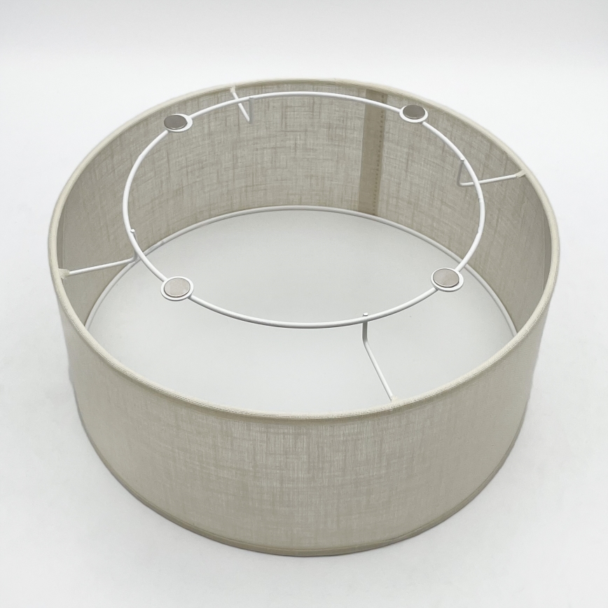 Plafonieră Brilagi BELLADONNA 1xE27/15W/230V d. 30 cm crem/stejar