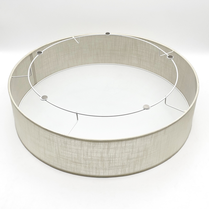 Plafonieră Brilagi BELLADONNA 3xE27/15W/230V d. 50 cm crem/stejar