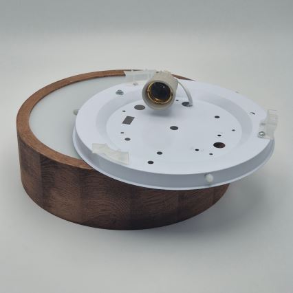 Plafonieră Brilagi CARVALHO 1xE27/60W/230V stejar d. 27 cm