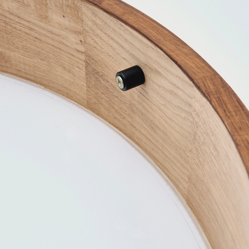 Plafonieră Brilagi CARVALHO 1xE27/60W/230V stejar d. 37 cm