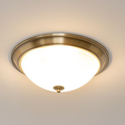 Plafonieră Brilagi CLASSIC 3xE27/60W/230V bronz