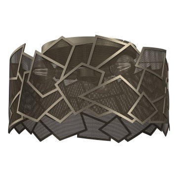 Plafonieră CAMO 3xE27/15W/230V auriu