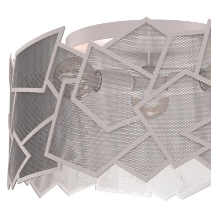 Plafonieră CAMO 3xE27/15W/230V, Ø 49,5 cm, bej