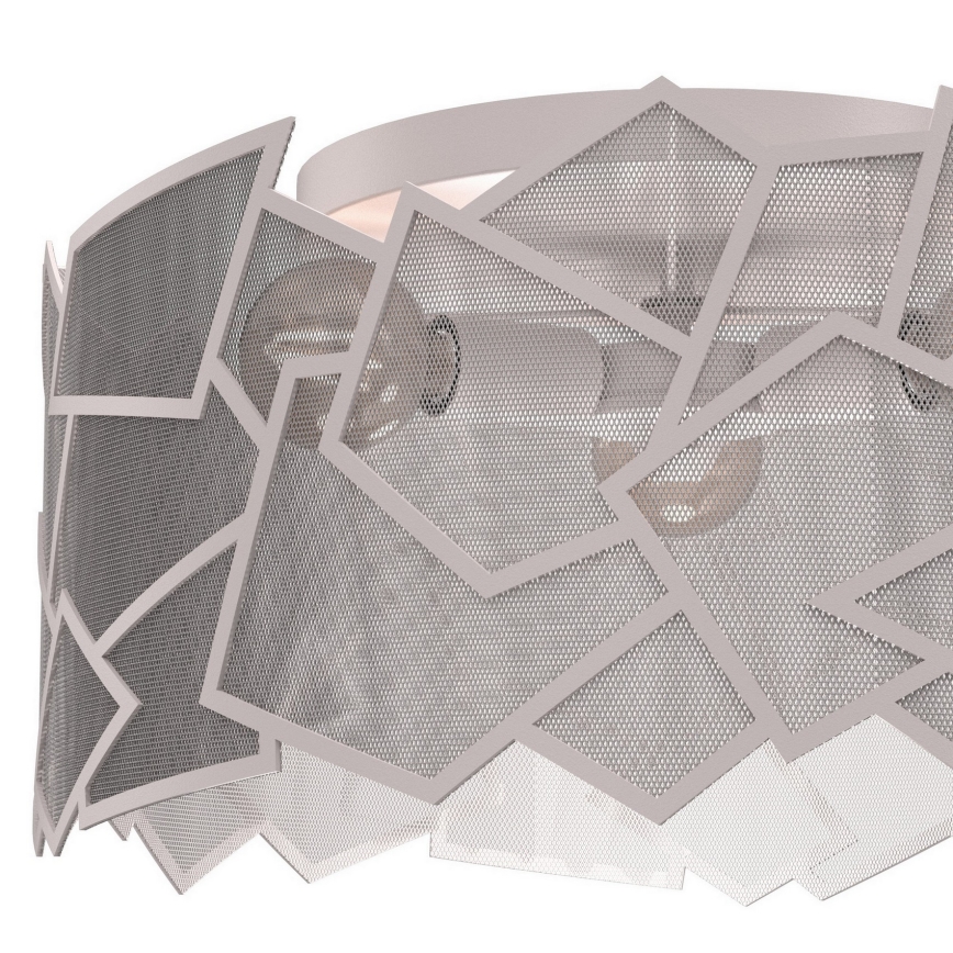 Plafonieră CAMO 3xE27/15W/230V, Ø 49,5 cm, bej