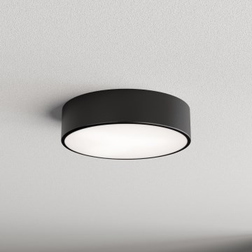Plafonieră CLARE 2xE27/40W/230V d. 30 cm negru Brilagi