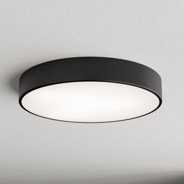 Plafonieră CLARE 4xE27/40W/230V d. 50 cm negru Brilagi