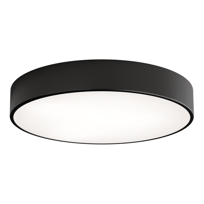 Plafonieră CLARE 4xE27/40W/230V d. 50 cm negru Brilagi
