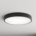Plafonieră CLARE 5xE27/40W/230V d. 60 cm negru Brilagi