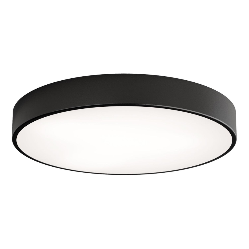Plafonieră CLARE 5xE27/40W/230V d. 60 cm negru Brilagi