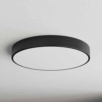 Plafonieră CLARE 5xE27/40W/230V d. 60 cm negru Brilagi