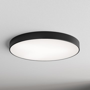 Plafonieră CLARE 6xE27/40W/230V d. 80 cm negru Brilagi
