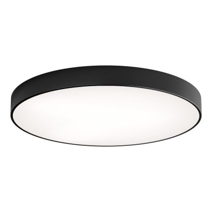 Plafonieră CLARE 6xE27/40W/230V d. 80 cm negru Brilagi