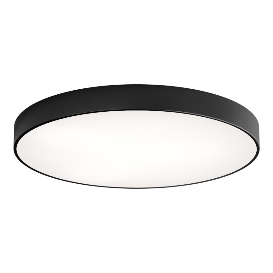 Plafonieră CLARE 6xE27/40W/230V d. 80 cm negru Brilagi