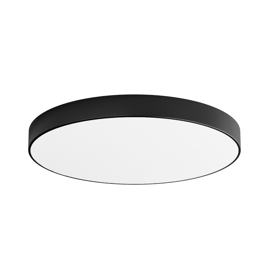 Plafonieră CLARE 6xE27/40W/230V d. 80 cm negru Brilagi