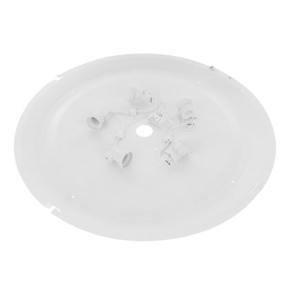 Plafonieră CLEO 5xE27/24W/230V d. 60 cm gri