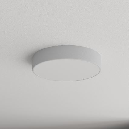 Plafonieră CLEO cu senzor de mișcare și de crepuscul, 3xE27/24W/230V, Ø 40 cm, gri