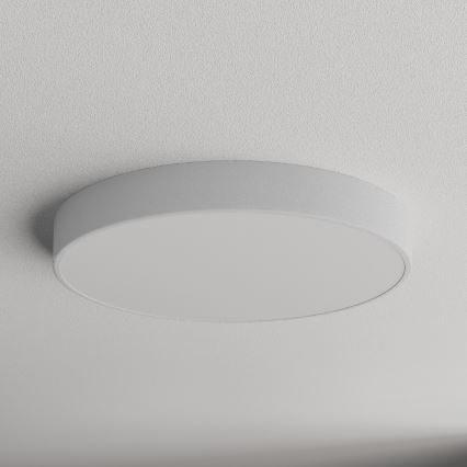 Lampă de tavan CLEO cu senzor de mișcare și de amurg, 5xE27/24W/230V, Ø 60 cm, gri