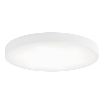 Plafonieră CLEO cu senzor de mișcare și senzor crepuscular, 6xE27/24W/230V, Ø 80 cm, albă